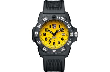 Image of Luminox Scott Cassell Special Editions Watches, Yellow/Black, 45 mm, 3505.SC.SET