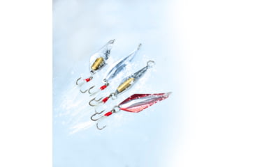 Image of Lunkerhunt Rattle Spud Bait, Silver Orange, 1/8 oz, RS102