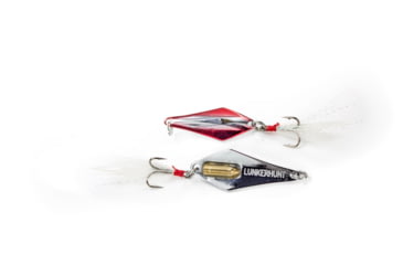 Image of Lunkerhunt Rattle Spud Bait, Silver Orange, 1/8 oz, RS102