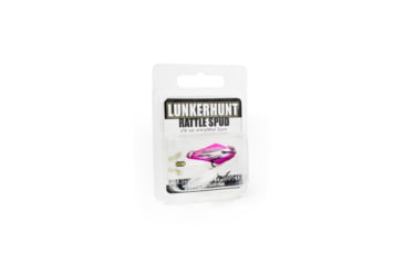 Image of Lunkerhunt Rattle Spud Bait, Silver Pink, 1/8 oz, RS103