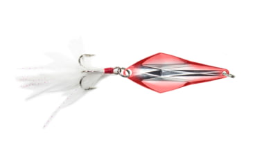Image of Lunkerhunt Rattle Spud Bait, Silver Red, 1/8 oz, RS106