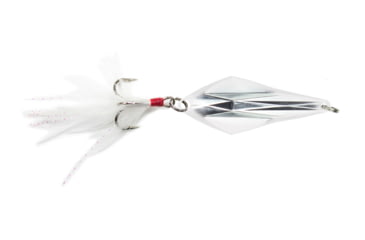 Image of Lunkerhunt Rattle Spud Bait, Silver White, 3/16 oz, RS201