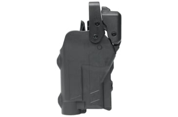 Image of Alien Gear Holsters Rapid Force Duty Holster V3 with Light Compatibility and Removable Hood w/No Axon w/Clamshell Packaging, Sig P320 Full Size 9mm/.40 cal/M17/XFull, Right Hand, Matte Black, R3-M-0691-BK-RH-A0-C