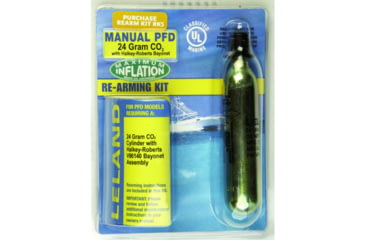 Image of Maark5 Leland Co2 Manual Life jacket Rearming Kit - 24 Gram Co2 Cartridge, 24g-manual-rearm-kit-life-jacket-accessories