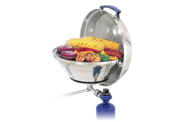 Image of Magma Kettle Gas Grill Original 15 w/Hinged Lid Marine, A10-205