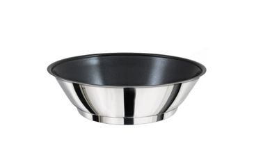 Image of Magma Saute/Omelet Induction Compatible Pan - Stainless Steel Exterior &amp; Slate Black Ceramica Non-Stick Interior 58448