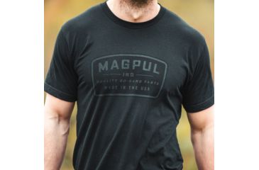 Image of Magpul Industries Go Bang Parts Cotton T-Shirt, Black, Medium, MAG1111-001-M