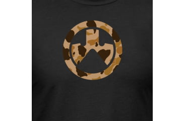 Image of Magpul MAG1527-001-S Raider Camo Icon CVC Black Cotton/Polyester Short Sleeve S