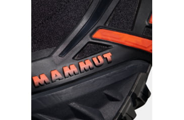 Image of Mammut Aegility Pro Mid DT - Mens, Black/Vibrant Orange, 9, 3030-04570-00533-1090