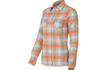 Image of Mammut Alessandria Winter Shirt - Women's-Ember/icelandic-Small