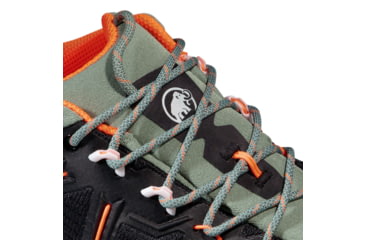 Image of Mammut Alnasca Knit III Low Approach Shoes - Womens, Black-Jade, US 8, 3020-06530-9232-1065