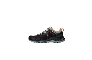 Image of Mammut Alnasca Knit III Low Approach Shoes - Womens, Black-Jade, US 8, 3020-06530-9232-1065
