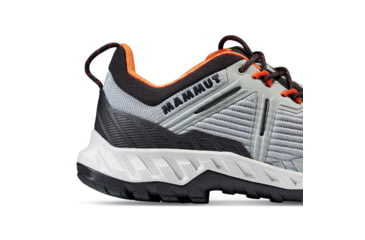 Image of Mammut Alnasca Knit III Low Approach Shoes - Womens, Ice Gray-Black, US 5, 3020-06530-00770-1035