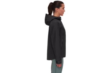 Image of Mammut Alto Light HS Hooded Jacket - Womens, Black, Extra Small, 1010-30670-0001-112