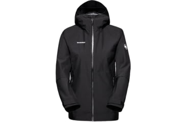 Image of Mammut Alto Light HS Hooded Jacket - Womens, Black, Extra Small, 1010-30670-0001-112