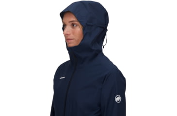 Image of Mammut Alto Light HS Hooded Jacket - Womens, Marine, Large, 1010-30670-5118-115