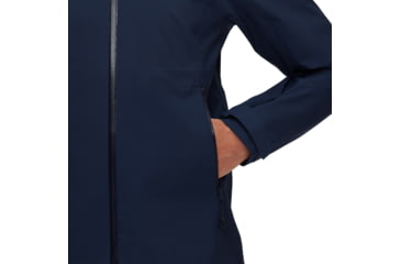 Image of Mammut Alto Light HS Hooded Jacket - Womens, Marine, Large, 1010-30670-5118-115