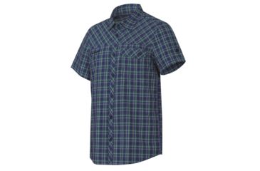 Image of Mammut Asko Shirt - Men's-Indigo/Artichoke-Large