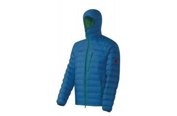 Image of Mammut Broad Peak Hoody Jacket - Men's-Cruise-Small