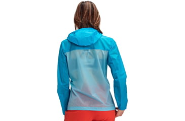 Image of Mammut Convey Hooded Jacket - Womens, Ocean/Whisper, Large, 1012-00120-50317-115