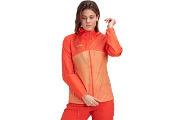Image of Mammut Convey WB Hooded Jacket - Womens, Poinciana/Baked, Small, 1012-00120-3613-113