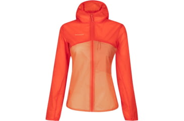 Image of Mammut Convey Windbreaker Hooded Jacket - Women's, Poinciana/Baked, Medium, 1012-00120-3613-114
