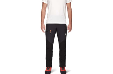 Image of Mammut Courmayeur SO Pants - Men's, 36 US, Short Inseam, Black, 1021-00620-0001-52-20