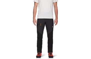 Image of Mammut Courmayeur SO Pants - Mens, Black, US 38 Long, 1021-00620-0001- 38 Long