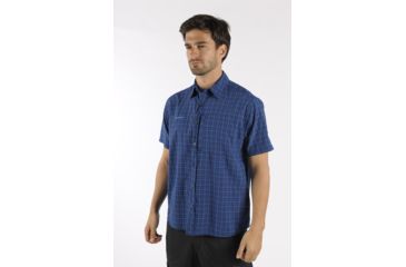 Image of Mammut Explore Shirt - Men's-Graphite/Merlin-Large