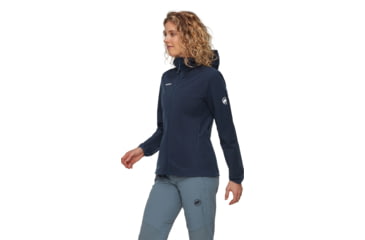 Image of Mammut GRANITE SO Hooded Jacket - Womens, Marine, XL, 1011-02481-5118-116