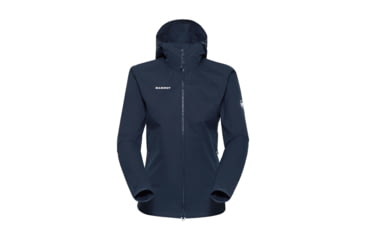 Image of Mammut GRANITE SO Hooded Jacket - Womens, Marine, XL, 1011-02481-5118-116