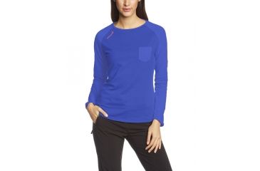 Image of Mammut Logo Longsleeve - Women's-Maliblue-X-Small