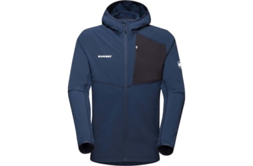 Image of Mammut Madris Light ML Hooded Jacket - Mens, Marine, 2XL, 1014-03840-5118-117