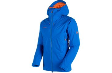 Image of Mammut Nordwand Hardshell Thermo Hooded Jacket - Mens, Ice, 2XL, 1010-24750-5072-117