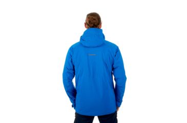 Image of Mammut Nordwand Thermo Hooded Hardshell Jacket - Mens , Ice, M, 1010-24750-5072-114