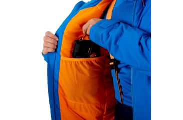 Image of Mammut Nordwand Thermo Hooded Hardshell Jacket - Mens , Ice, M, 1010-24750-5072-114