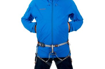 Image of Mammut Nordwand Thermo Hooded Hardshell Jacket - Mens , Ice, M, 1010-24750-5072-114