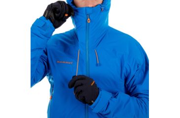 Image of Mammut Nordwand Thermo Hooded Hardshell Jacket - Mens , Ice, M, 1010-24750-5072-114