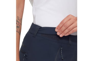 Image of Mammut Runbold IV Shorts - Womens, Marine, US 2, 1023-01200-5118-32
