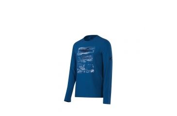 Image of Mammut Stephan Longsleeve - Men's-Dark Cruise-Large