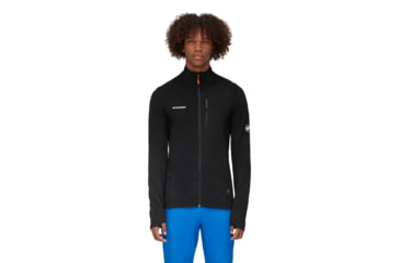 Image of Mammut Taiss Light ML Jacket - Mens, Black, Extra Large, 1014-04550-0001-116