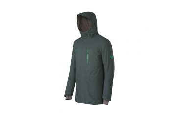 Image of Mammut Trift Parka - Men's-Forest Melange-Large