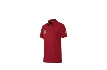 Image of Mammut Zermatt Polo Shirt - Men's-Dark Inferno-Large