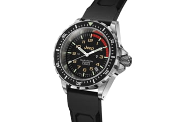 Image of Marathon Jeep Rubicon TSAR Watches, 41mm, Stainless Steel, Black, WW194007SS-4130