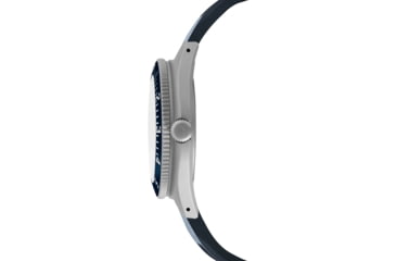 Image of Marathon Navigator Unisex Pilot's Quartz w/ Date Blue Yonder SSNAV-D Watch, 41mm, Bi-Directional, Blue, FKM Rubber, WW194013SS-1301