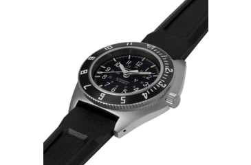 Image of Marathon Steel Navigator w/ Date Automatic Unisex Watches, 41mm, Sapphire, 3-Piece Rubber Strap Kit, Black, WW194030SS-0130