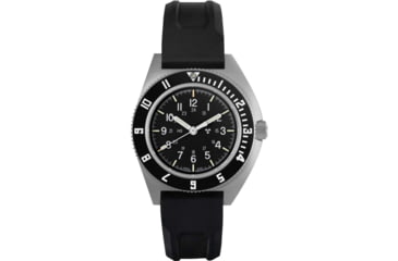 Image of Marathon Sterile Steel Navigator Automatic Unisex Watches, 41 mm, Sapphire, 3-Piece Rubber Strap Kit, Black, WW194029SS-0830