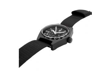 Image of Marathon General Purpose Quartz Wristwatch w/Date and Tritium, GPQ, Black WW194015
