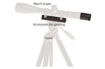 Image of March Scopes Spotting Scope Accessories, Black, DA678-0