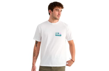 Image of Marolina DBA HUK Huk Bait N Fetch Short Sleeve Tee White S, H1000585-100-S